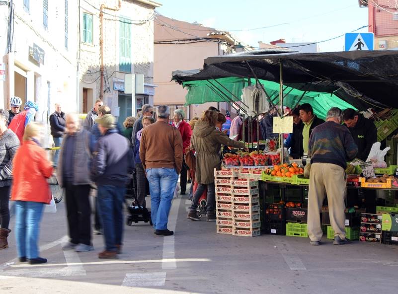 Mercado de Calvià en Mallorca